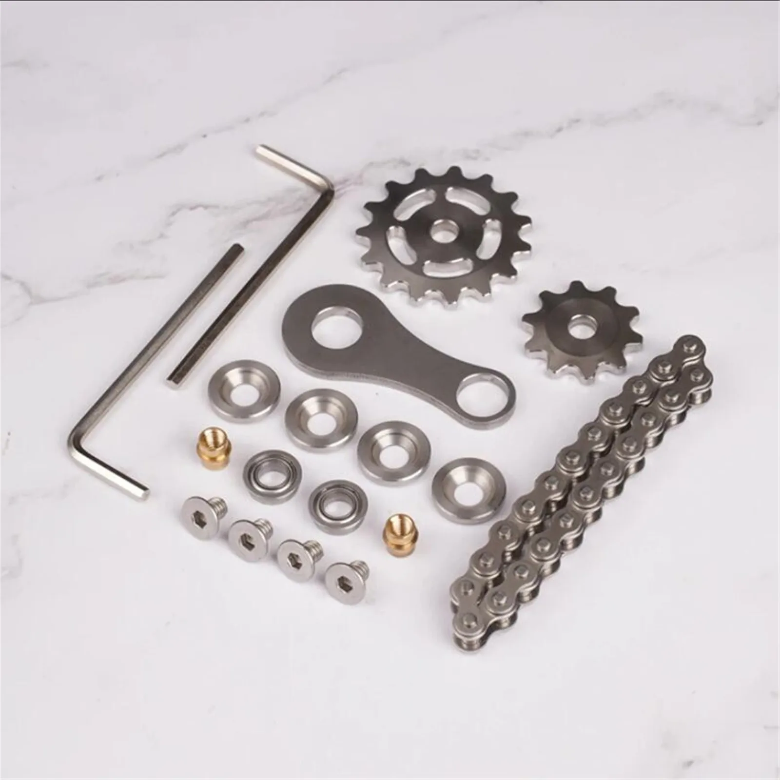 

Metal Hand Spinner Fingertip Gyro Sprocket Sprocket Spinner Lighter Flywheel Fingertip Toy Hand Spinner desestresantes zabawki