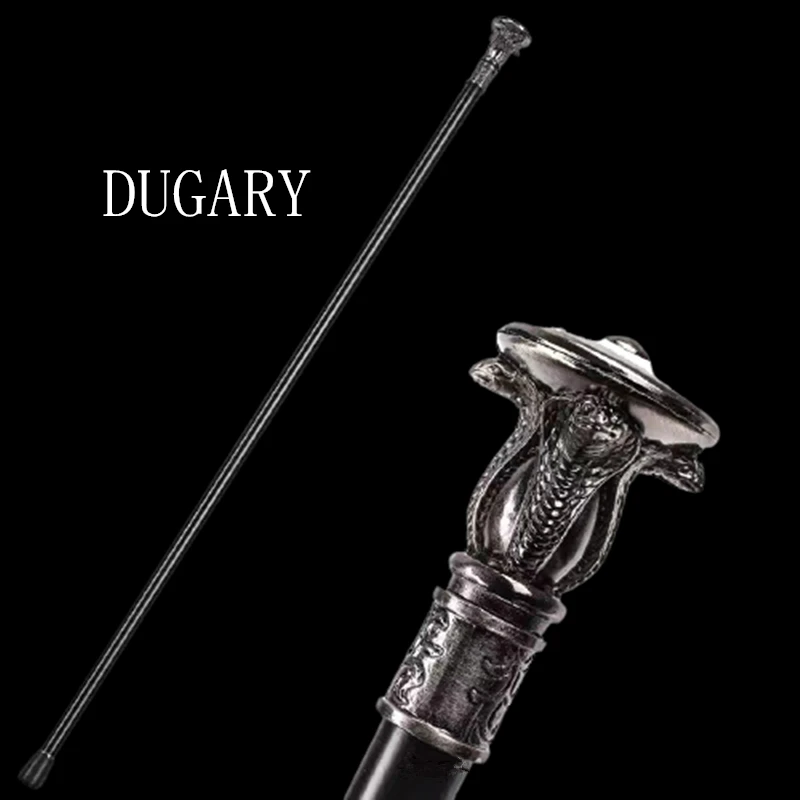 

DUGARY Luxury Fashion Walking Stick Man Cane Women Party Walking snake Pharaoh High quality brand metal cosplay Detachable