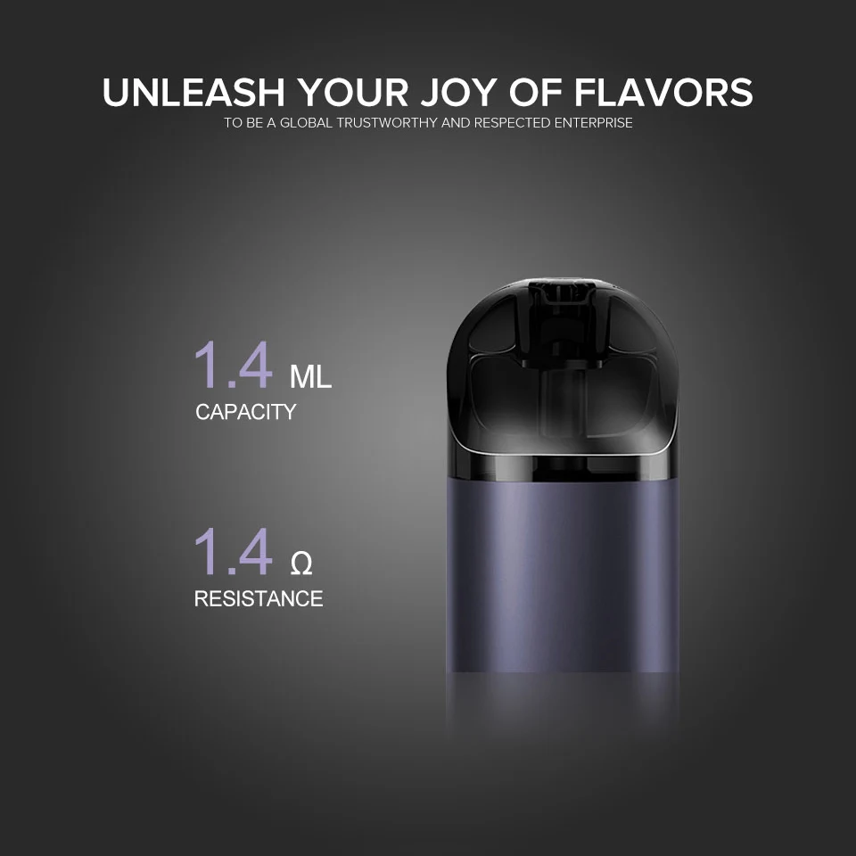 Ijoy Mipo Vape Pod Kit 200mAh battery 1.4ml cartridge with 1000mAh Wireless Charging Bank Vaporizer Pen Starter | Электроника