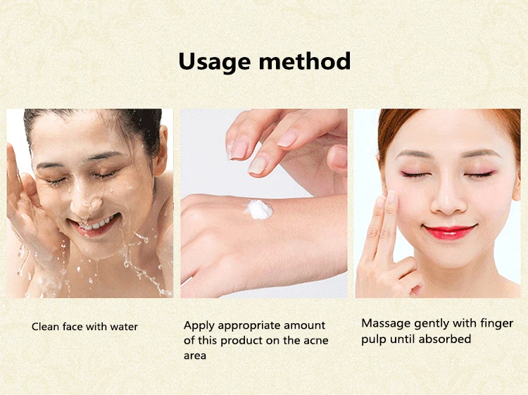 Herbal Acne Remove Pimple Oil-control Serum Shrink Pores Fade Printing and Repair Face Centella Blain Serum Skincare TXTB1