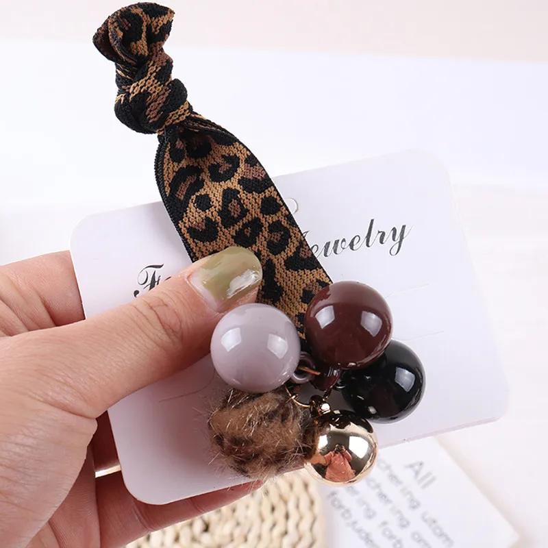 Корейское издание милых эластичных лент для волос веревки фиксации хвостиков