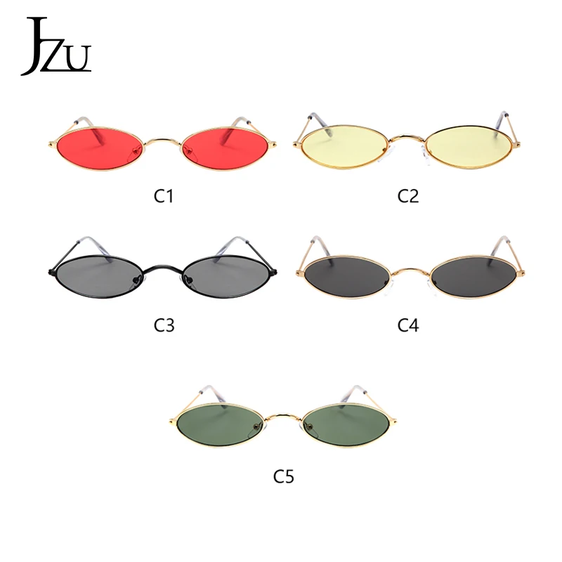 

Retro small oval sunglasses ladies women retro hip-hop handsome black glasses retro sunglasses ladies luxury brand glasses