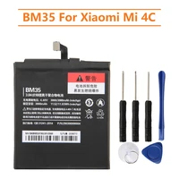 replacement battery bm35 for xiaomi mi 4c mi4c rechargeable phone battery 3080mah