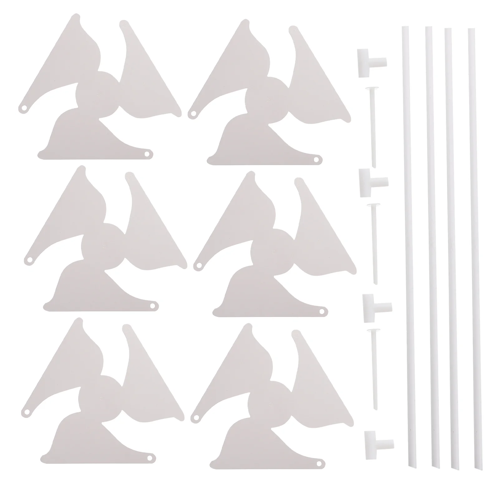

10pcs DIY Paper Windmill Graffiti Windmill Drawing Pinwheel Educational
