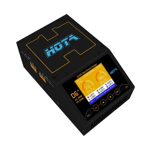 HOTA D6 Plus AC 300W DC 2X325W 2X15A Двухканальное умное зарядное устройство Dis для FPV гоночного