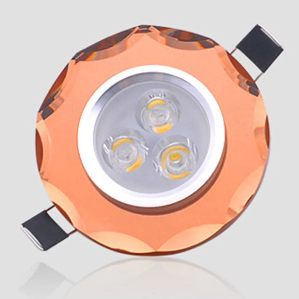 

1pc Modern LED Crystal Ceiling Light For Hallway Living Room Lamp Bedroom Kitchen Warm 3W LED Ceiling Lamp lampara techo