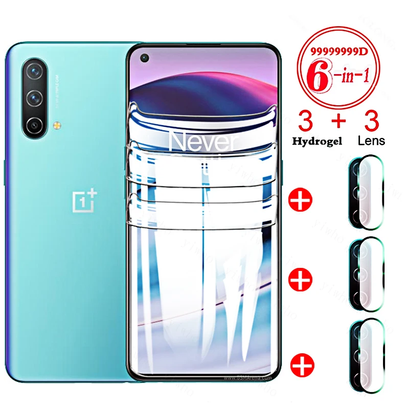 

Гидрогелевая пленка для Oneplus Nord Ce 5g, защита экрана 3D One Plus 1 + 8t Nord N200 N100 N10 5G 8 9 Pro 9R, закаленное стекло для камеры