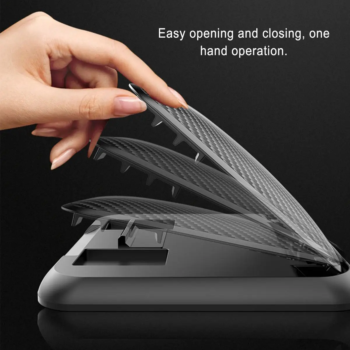 car central dashboard phone holder gps navigator bracket 3 0 7 0inch universal adjustable cell phone holder carbon fiber stand free global shipping