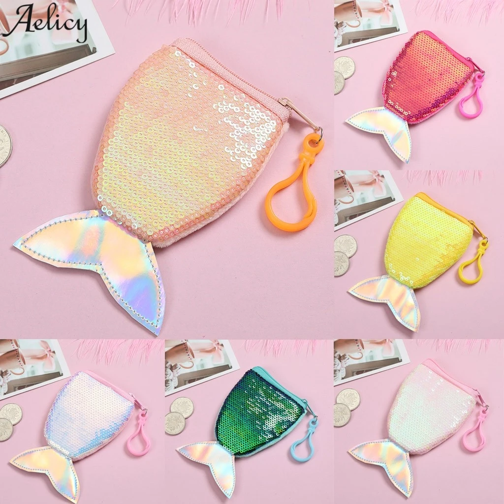 Aelicy женский кожаный кошелек для монет на молнии рук клатч сумочка маленький