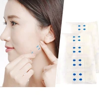 100pcs invisible thin face stickers fast face contours lift up facial line wrinkle sagging skin v shape chin lift adhesive tape