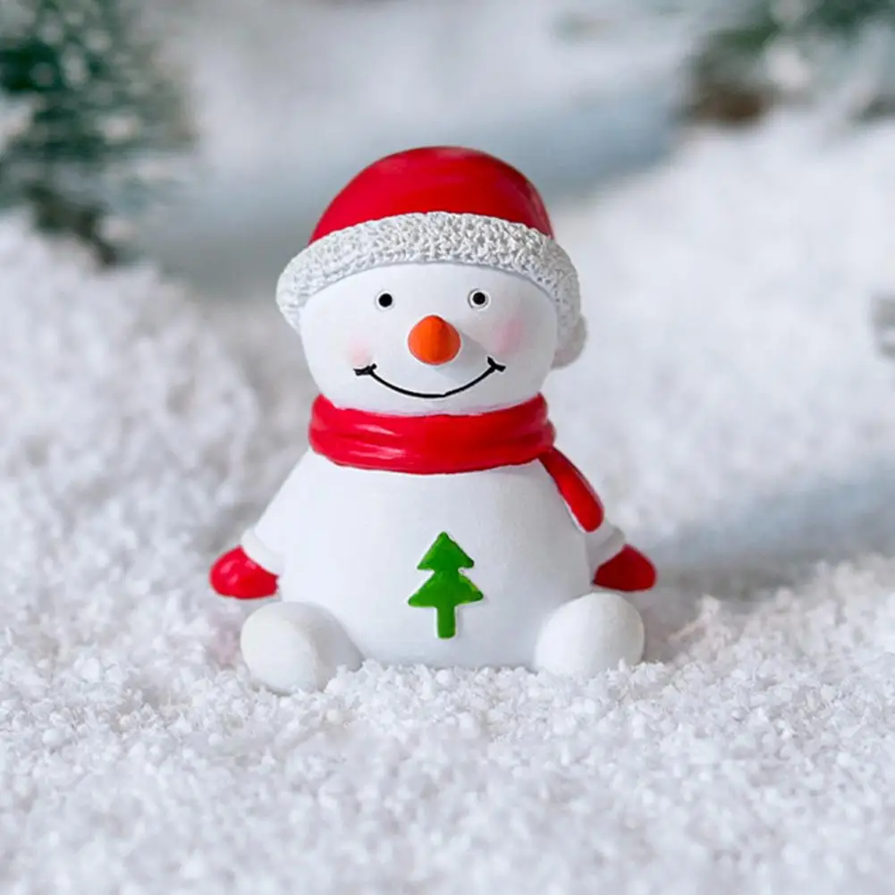 Рождественская статуя в скандинавском стиле с изображениями Санты и лося