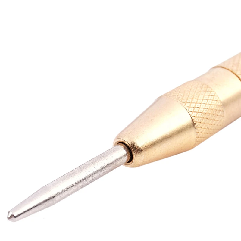 

3 pcs HSS Titanium Step Drill Bit Set & 1 pcs Automatic Center Punch