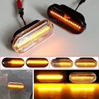 Боковой габаритный фсветильник рь, Динамический светодиодный индикатор поворота, мигающий индикатор для SEAT Ibiza 6L Cordoba светодиодный o Leon, 1 м, для Skoda Octavia