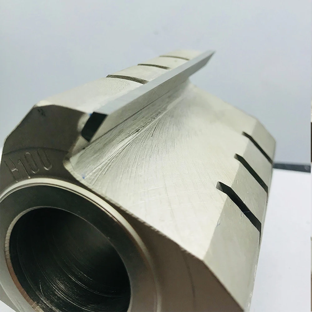 LIVTER мощный деревообрабатывающий Алмазный спиральный плоский нож лезвие для