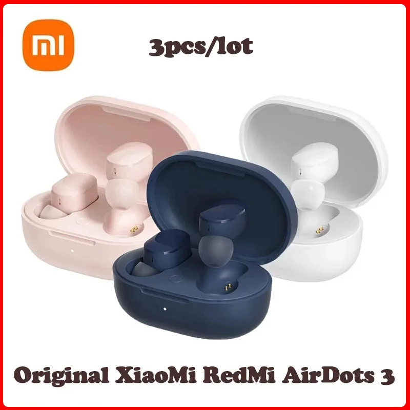 

Беспроводные Bluetooth-наушники Xiaomi Redmi AirDots 3, шумоподавление 5,2