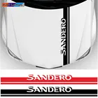 Dacia Sandero (Dacia Sandero) Stepway R4 Xplore Techroad уличная комфортная наклейка на капот автомобиля виниловая модная забавная пленка Обложка Наклейка