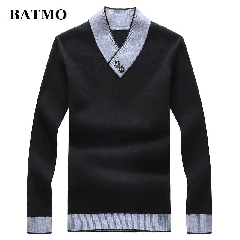 

BATMO 2022 new arrival autumn high quality casual sweater men,men's sweater,plus-size M-8XL