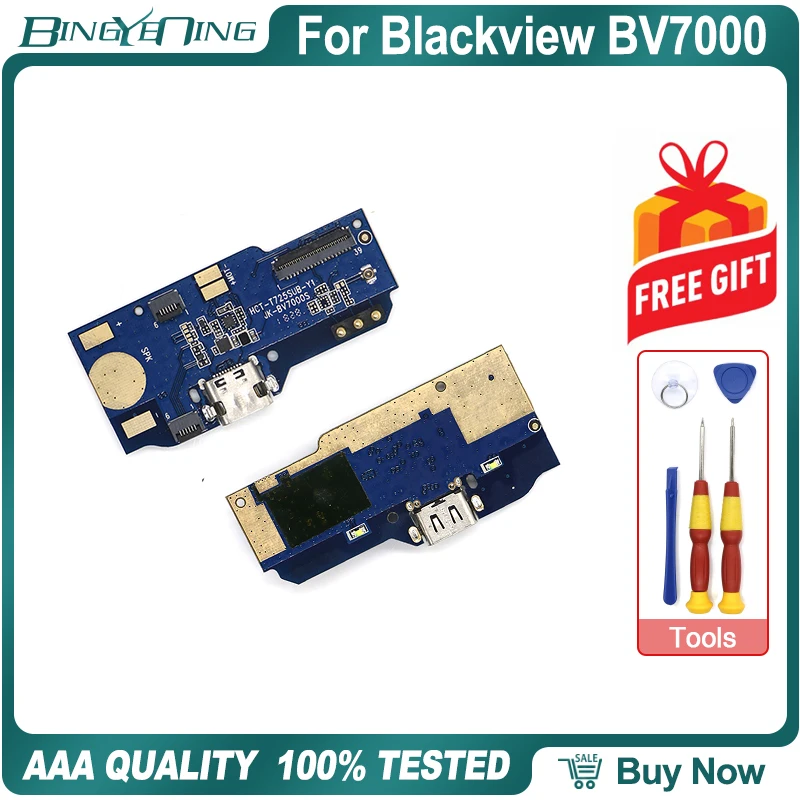 100% новая Оригинальная USB плата с зарядным портом usb разъем для Blackview BV7000 Pro