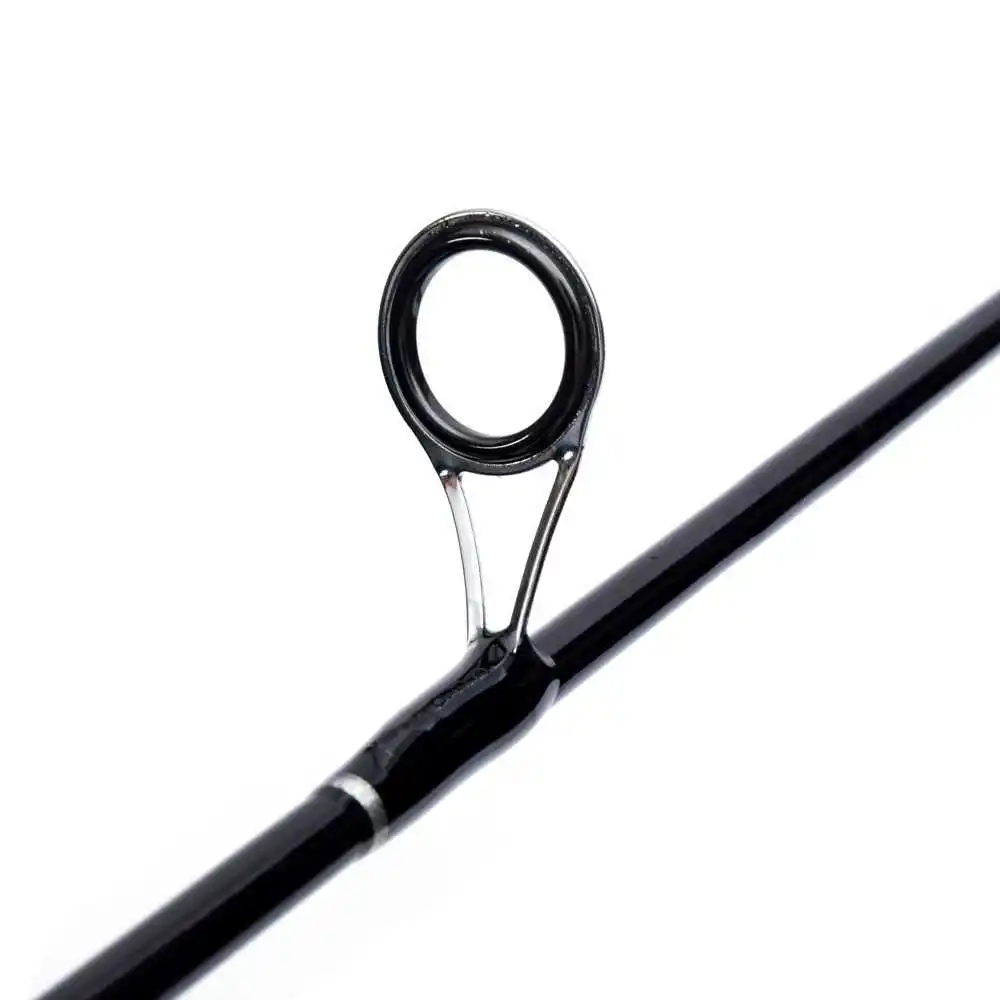 

2 sections 3-15g bait weight 2-5lb line weight in power carbon bait spinning rod