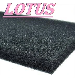 

Practical biochemical cotton filter 50*12*2cm aquarium fish tank pond foam sponge filter black 1pc