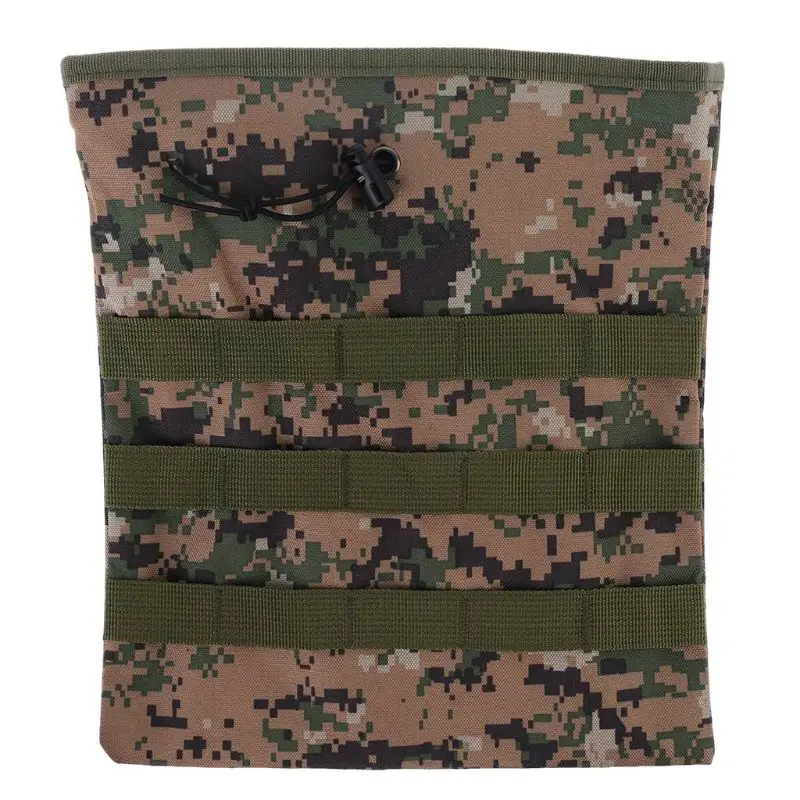 Камуфляжная металлическая сумка для обнаружения находок на пояс хранения