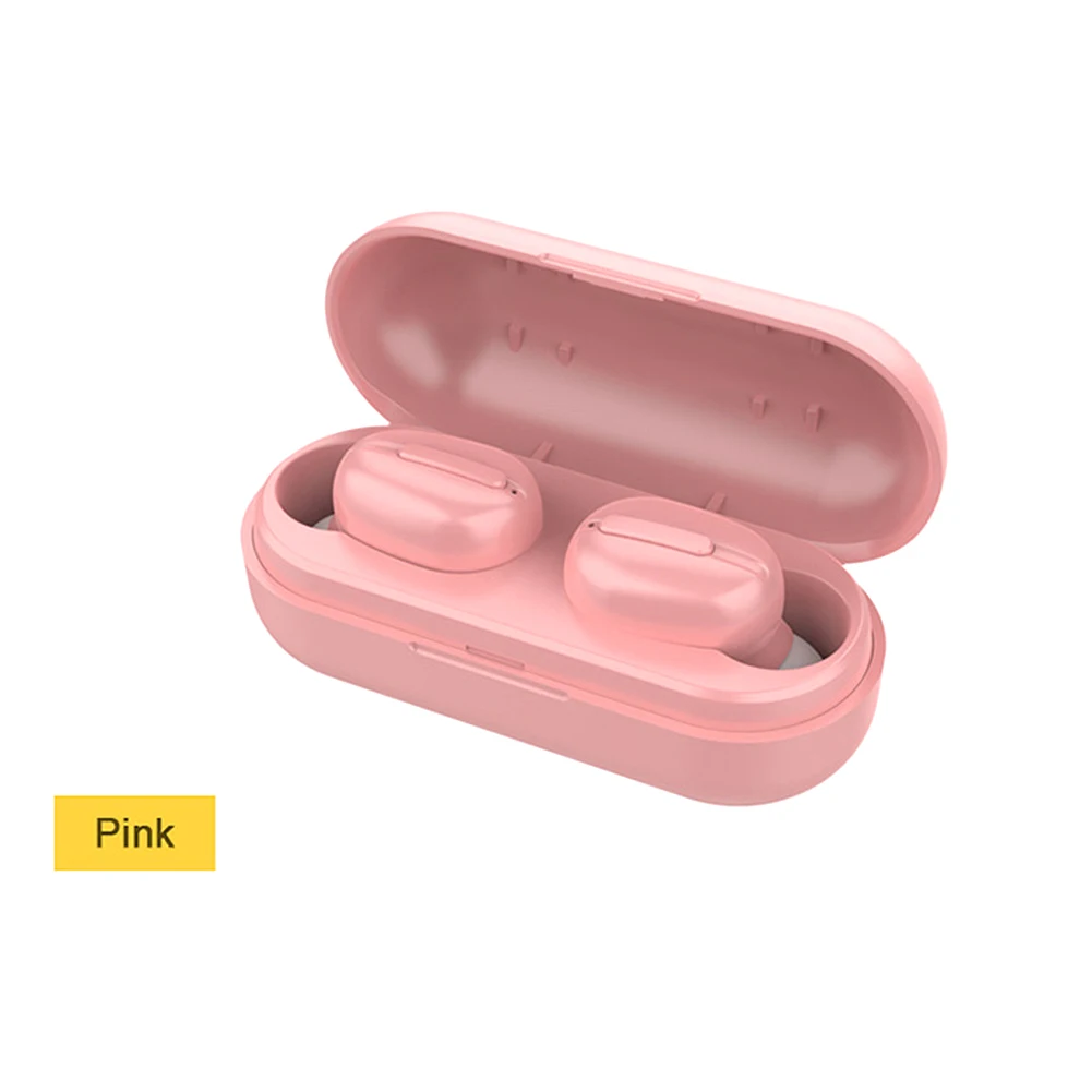 TWS 5 0 беспроводные наушники Macaron цветные Bluetooth HIFI стерео спортивные