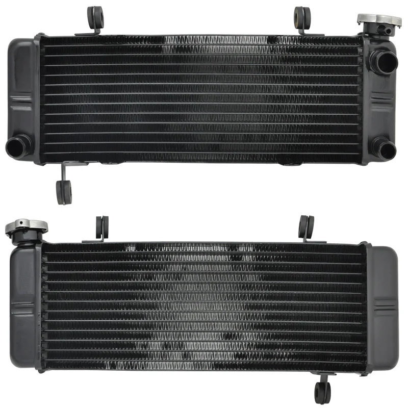 

2PC Motorcycle Upper and lower Engine Aluminium Replace Cooling Cooler Radiator For Honda VFR400 NC30 89-92 RVF400 NC35 94-96