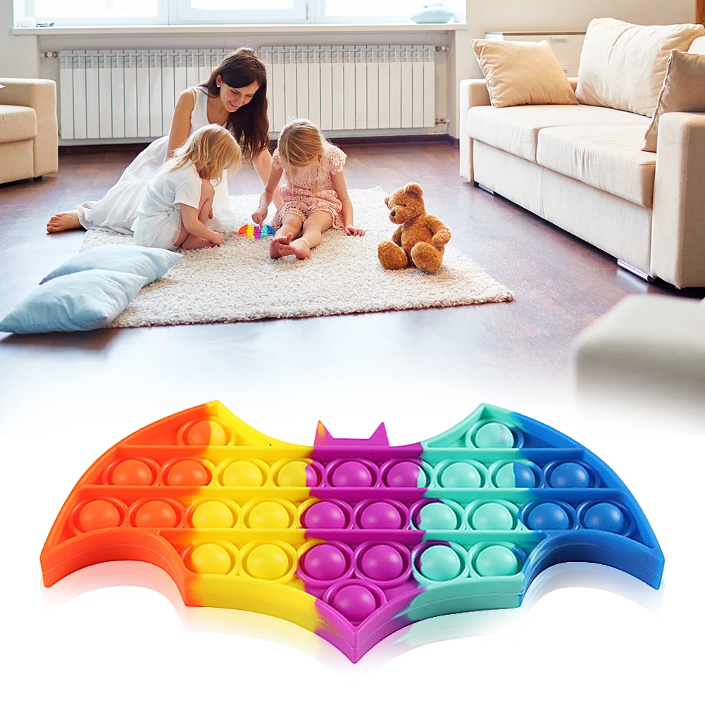 

Push Bubble Fidget Toys Puzzle Pop Bubble Antistress Sensory Toys Pop Fidget Sensory Toys Adult Kids Stress Reliever Funny