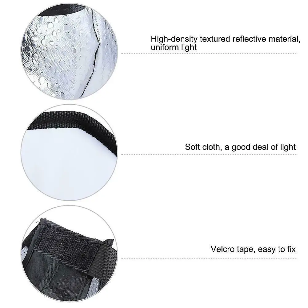 BEESCLOVER 20cm Octagon Softbox Studio Flash Foldable Light Diffuser Universal Speedlight for Camera Photo Video Photography r35 |
