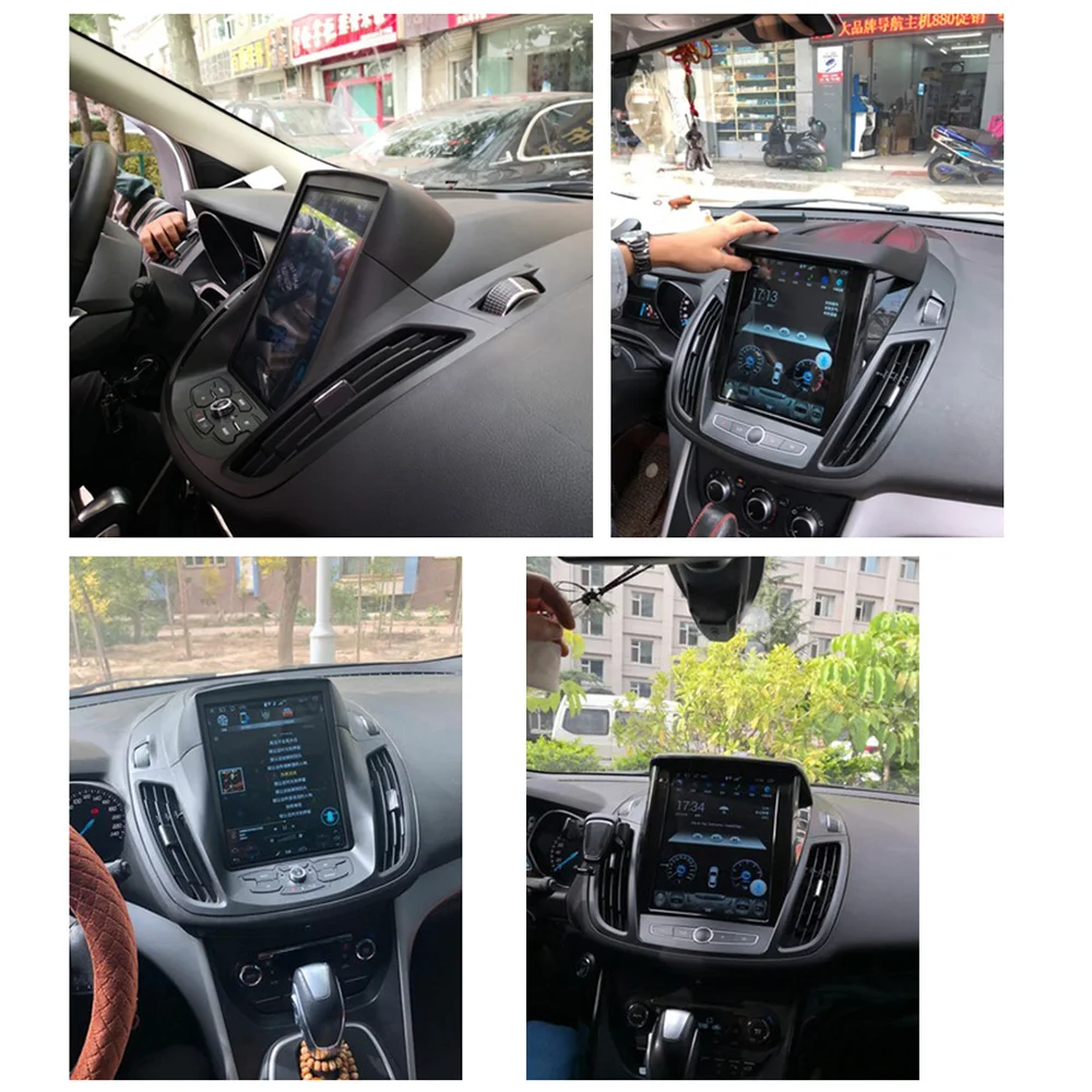 Автомобильный мультимедийный плеер ZJCGO стерео GPS радио навигация Android экран 10 4