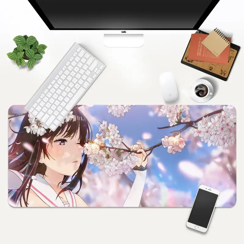 

AI Channel Rubber PC Computer Gaming mousepad XL Large Gamer Keyboard PC Desk Mat Takuo Computer Tablet Mouse mat