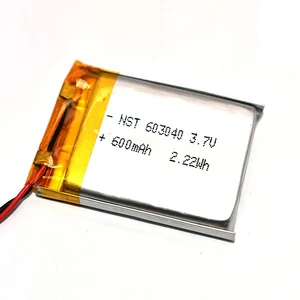 800mAh Li-Ion Batterie 603040 Lithium-Polymer-Akku für GPS locator MP3 MP4 bluetooth lautsprecher LED licht