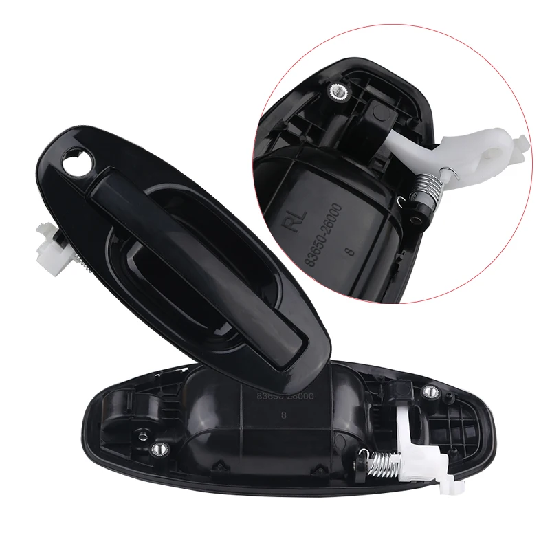 Внешняя ручка для автомобиля Hyundai Santa Fe 2001-2005 82650-26000 82660-26000 Наружная двери 4 |