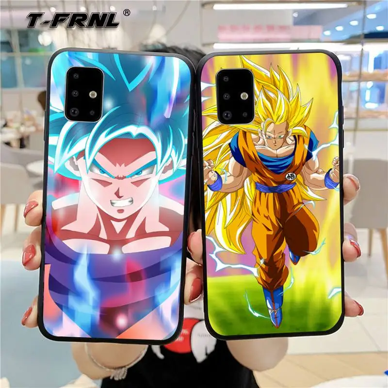 Дракона супер солнечные мяч аниме чехол для телефона Samsung S5 S6 S7 S8 S9 S10 S20 S21 Edge Plus E Fe