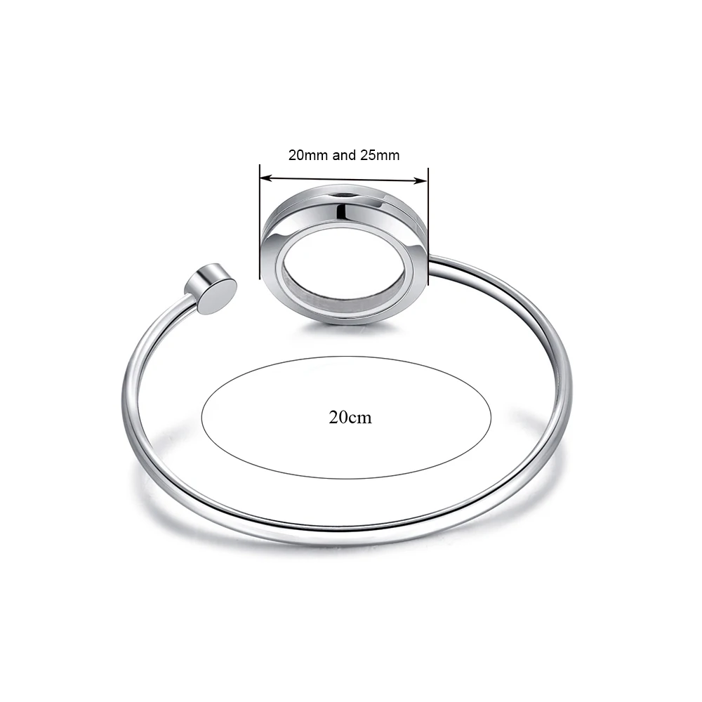 Wiggle 25 мм медальон с ароматом из нержавеющей стали эфирные масла Браслет-медальон