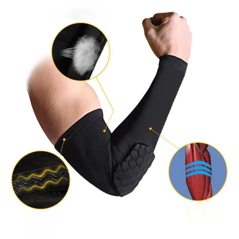 7 9 $/2 Шт Локоть Поддержка эластичный спортивный для спортивного зала защитная