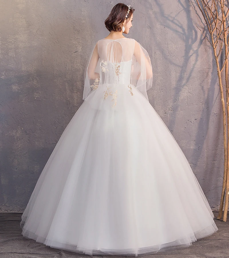 Новое свадебное платье для невесты облегающее сексуальное с расклешенными