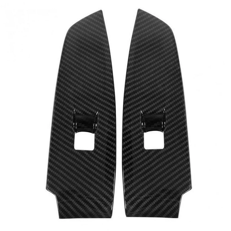 

Car Carbon Fiber Interior Window Switch Panel Cover Trim for Honda Accord 2018-2020
