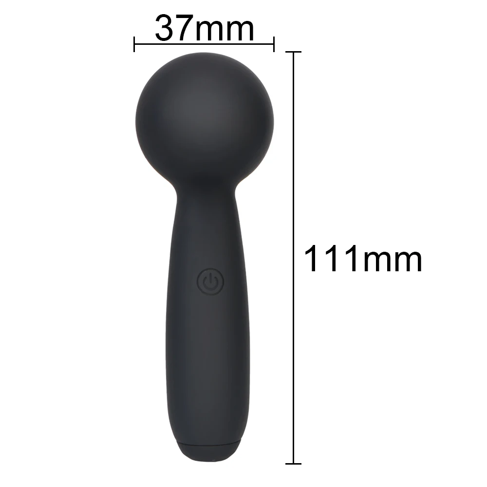 Вибратор с черным шариком для женщин секс-игрушка массаж тела товары взрослых