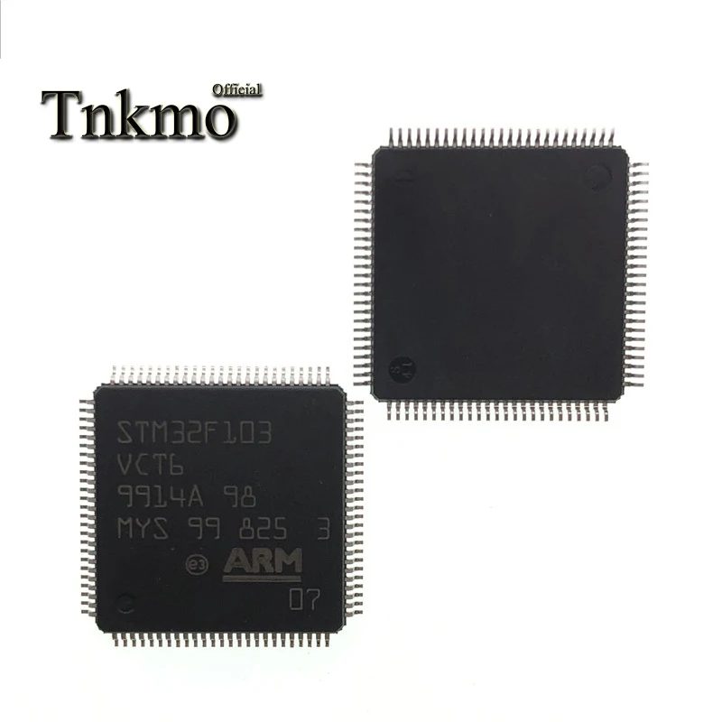 10 шт. STM32F103VCT6 LQFP 100 STM32F103VCT LQFP100 STM32F103VC STM32F103 32F103VCT6 32 битный микроконтроллер новый и