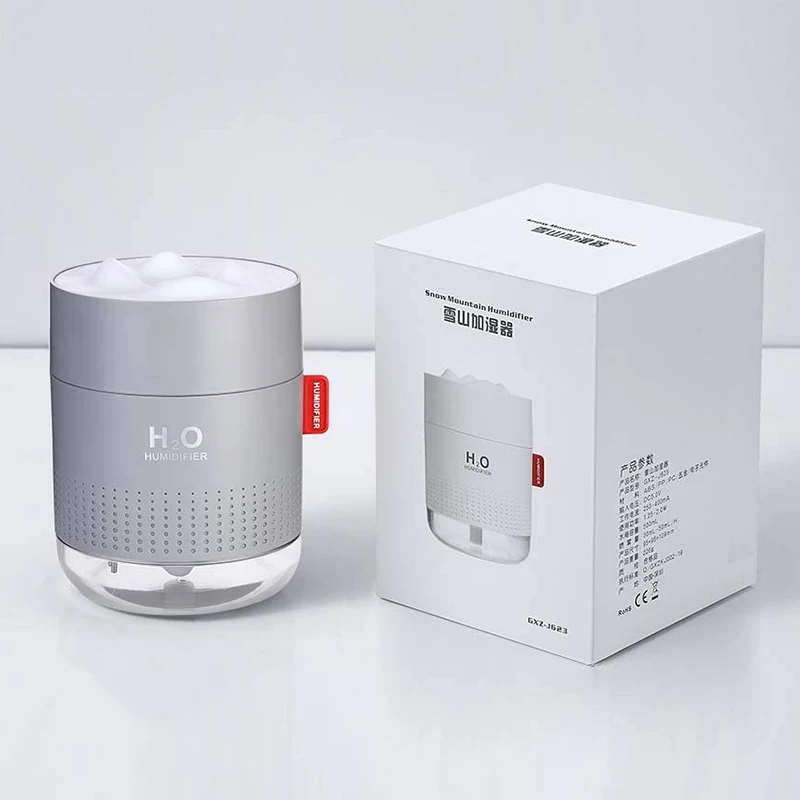 

NawsunLife 500ml Cool Mist Humidifier Whisper Quiet Humidifiers with Night Light Waterless Auto-Off for Home Baby Room Office