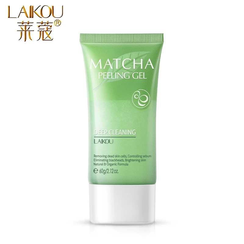 

LAIKOU Matcha Exfoliating Peeling Gel Facial Scrub Moisturizing Whitening Nourishing Repair Scrubs Face Cream Skin Care