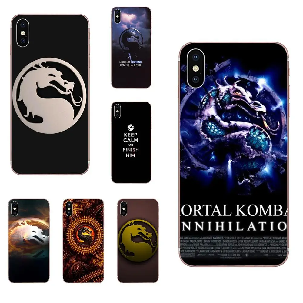 Чехол для мобильного телефона Mortal Kombat Sub Zero Logo Xiaomi Redmi Mi 4 7A 9T K20 CC9 CC9e Note 7 9 Y3 SE Pro Prime Go