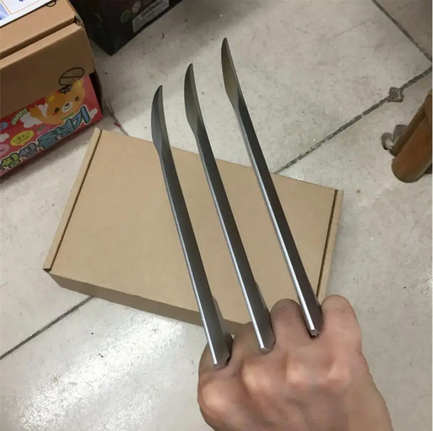 2 шт./компл. 1: 1 коготь когти Косплей лезвие Опора лапа супер герой оружие Модель