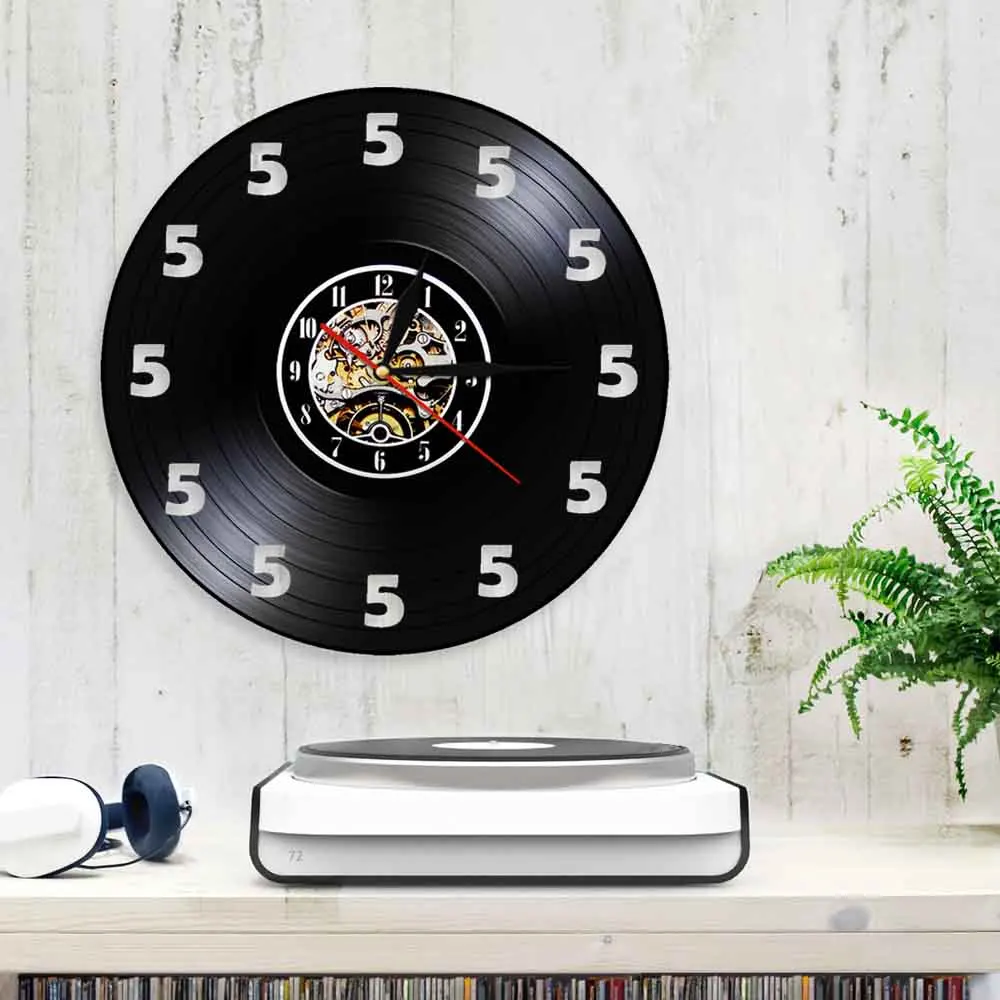 Настенные 3D часы кварцевые Серебристые настенные украшения ручной работы с