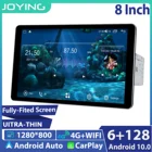 Автомагнитола 1Din, универсальная магнитола на Android, 8 дюймов, 6 + 128 ГБ, 1280*800