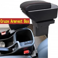 for chevrolet cruze center console arm rest armrest box central store content box with cup holder ashtray