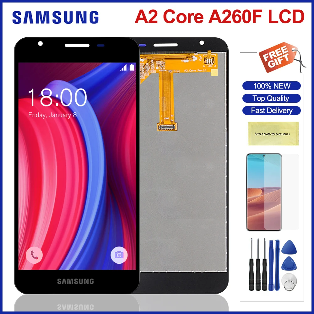 ЖК дисплей для Samsung Galaxy A2 Core A2Core A260 с сенсорным экраном и дигитайзером в сборе SM