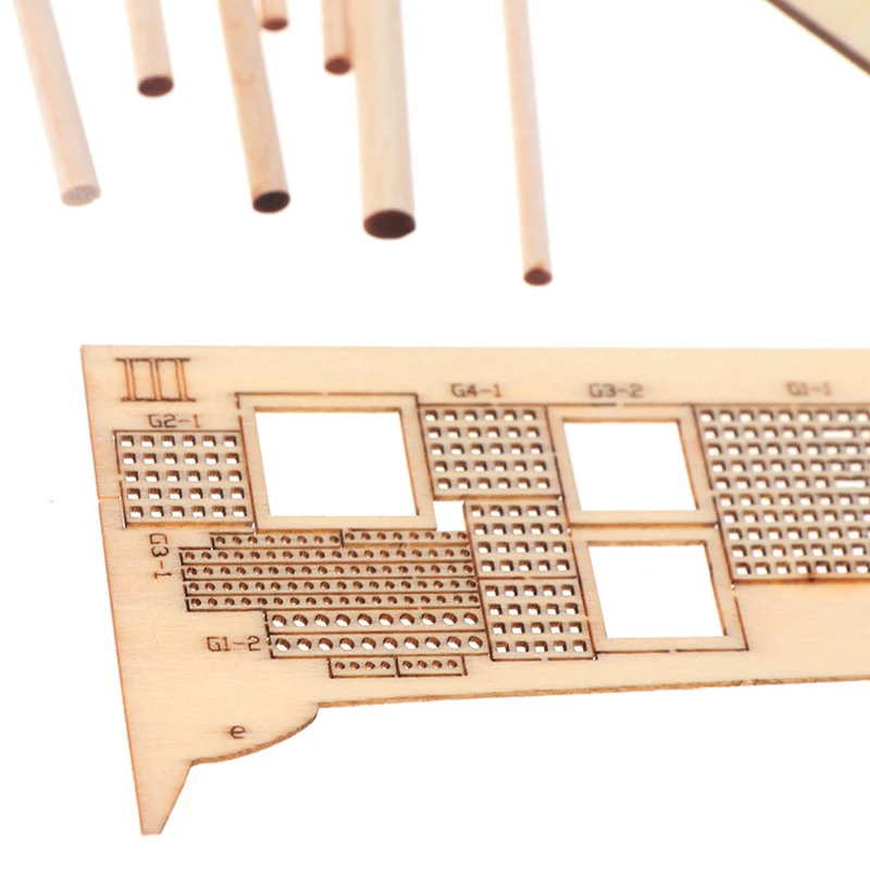 1 комплект 1:100 Halcon деревянный модель парусной лодки DIY Kit корабль сборка украшения