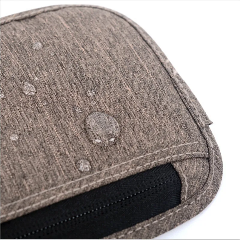 

Women Messenger Passport Cover Travel Wallet Men Travel leisure hanging neck wallet security anti-theft package